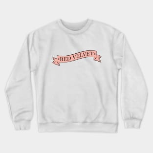 Red Velvet Crewneck Sweatshirt